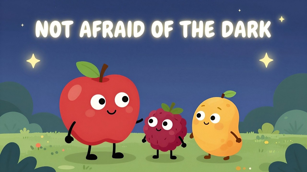 Fear of the Dark? 🌙 Alfie Apple & Bina Berry Discover the Calm Night Sky