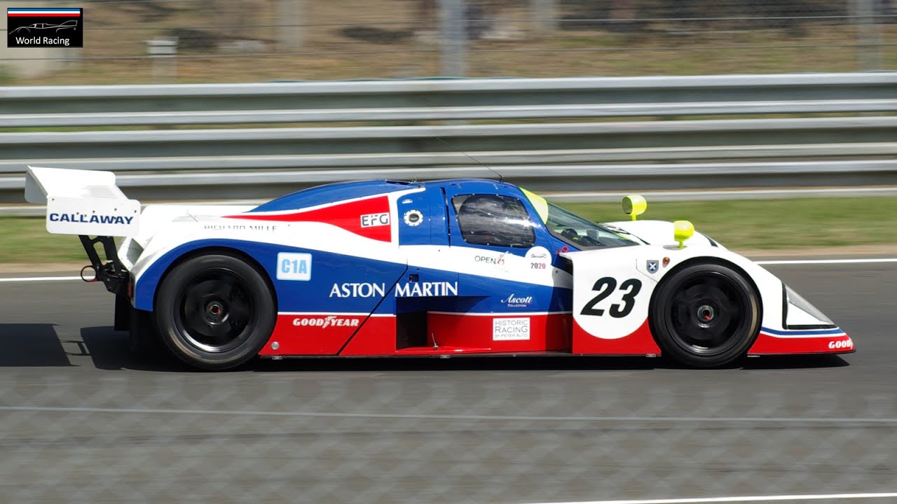 Aston Martin AMR1 Extremely Loud V8 Sound ! Le Mans Classic 2022