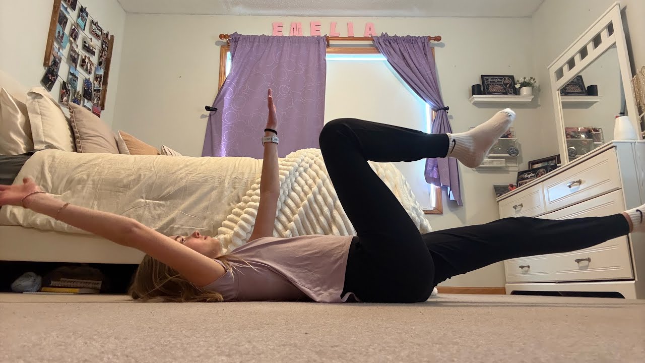 5 minute quick and easy ab workout to do at home 