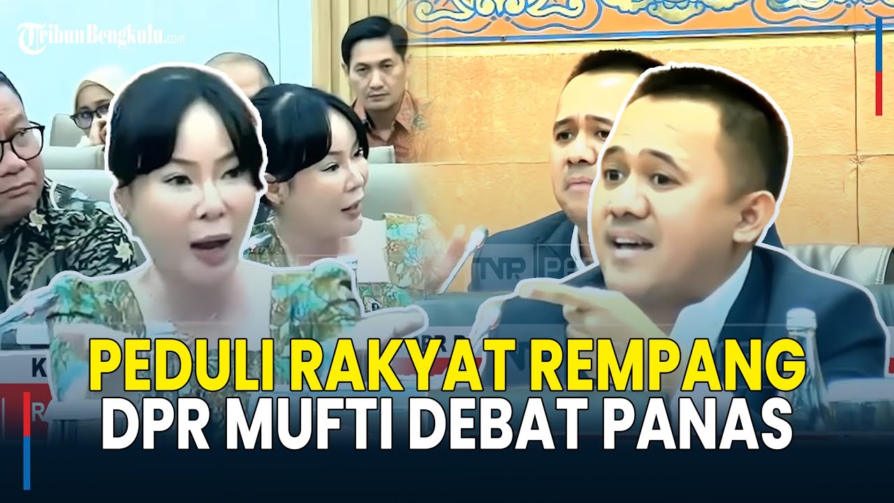 Bahas Rakyat Rempang, Debat Panas Mufti Anam Dengan Pemimpin BP Batam Hingga Saling Tunjuk