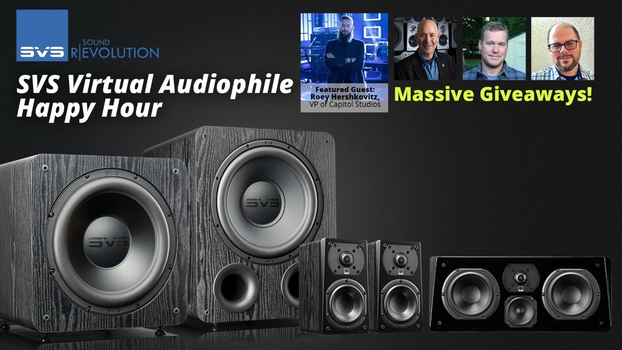 SVS Audiophile Happy Hour w/ Guest Roey Hershkovitz from Capitol Studios
