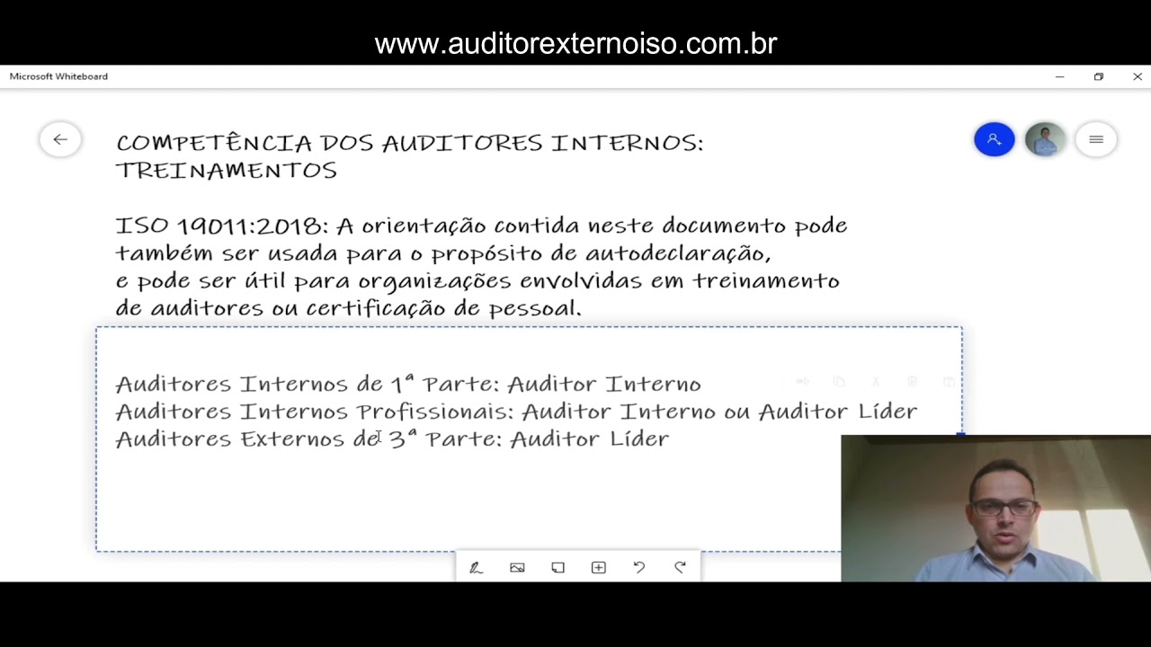 QUAIS OS TREINAMENTOS NECESS&Aacute;RIOS PARA UM AUDITOR INTERNO DE 1&deg; PARTE
