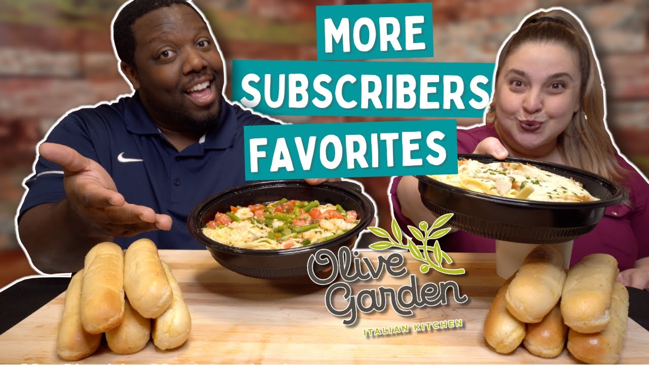 More SUBSCRIBERS FAVORITES from Olive Garden! [Taste Test]