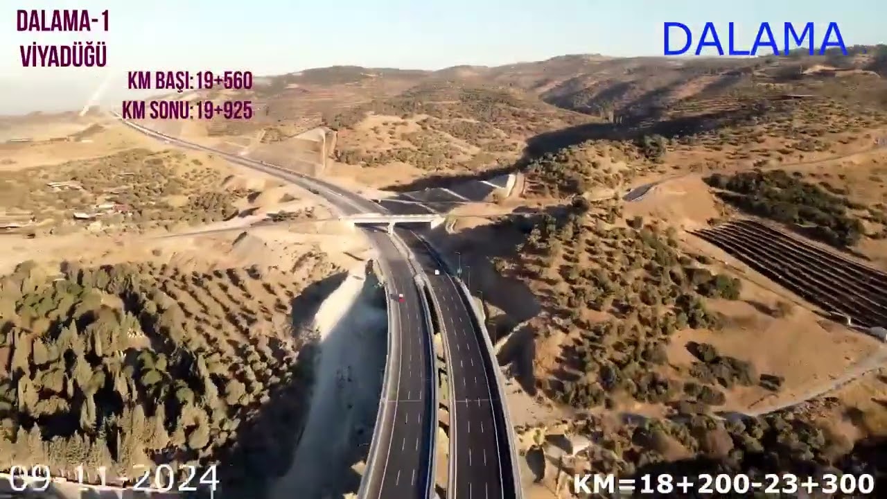 Aydın - Denizli Otoyolu Açılış sonrası. 13.11.2024