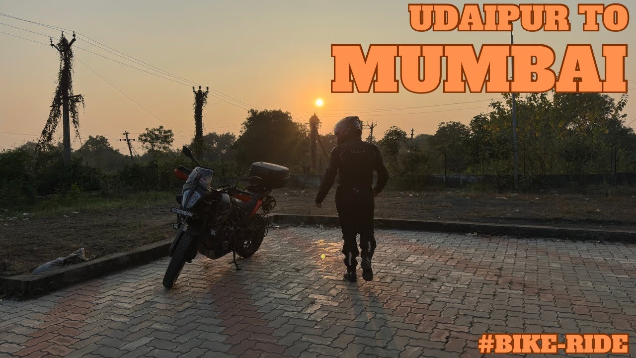 Udaipur To Mumbai Bike Ride | Udaipur Road Trip | Part - 4 | KTM 390 Adventure-X | 2025