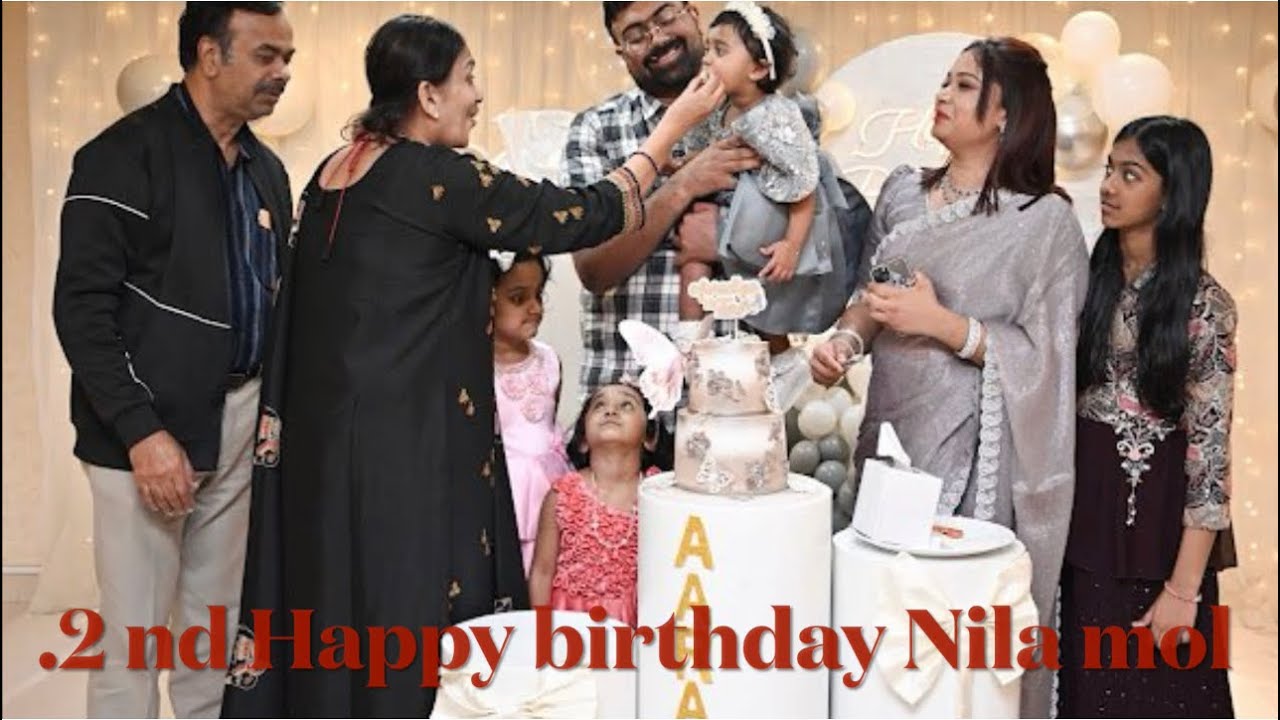 2 nd Happy Birthday Aaradhya(Nilamol)birthdayParty @ Al Miqat Party hall Sharjah|#NargisJayanvlogs.