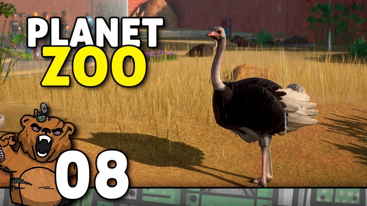 Dois animais no mesmo habitat?! | Planet Zoo #08 - Gameplay PT-BR