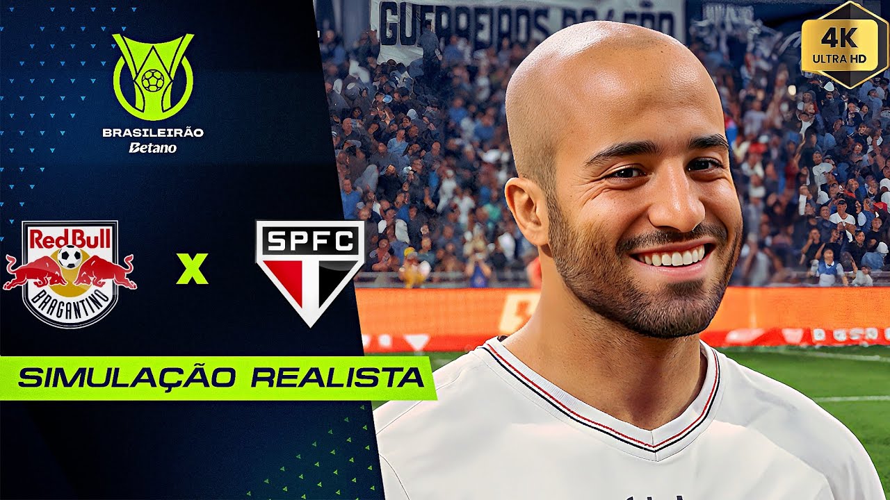 FC 26 - Red Bull Bragantino x São Paulo | Brasileirão 2026 | Simulação 4K (60FPS) Ultra Realista.