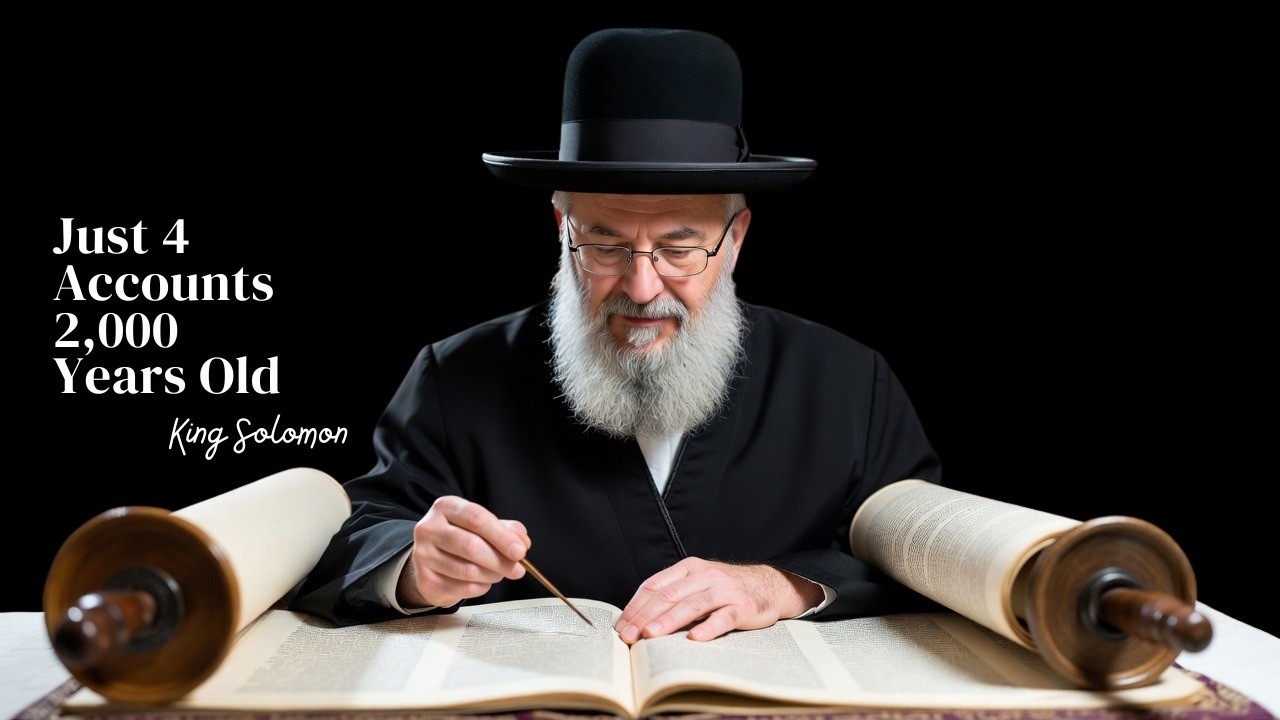 Ancient Jewish 4 Account Rule: Divide Your Income Like This