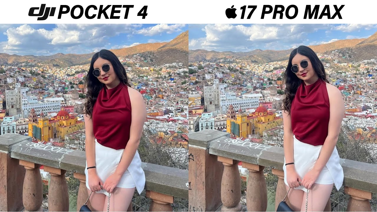 Сравнение камер DJI Pocket 4 и iPhone 17 Pro Max