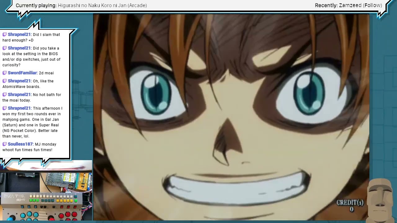 #mahjongmondays - Higurashi Jan (Arcade), learning & 1CC attempts (25.7.22)