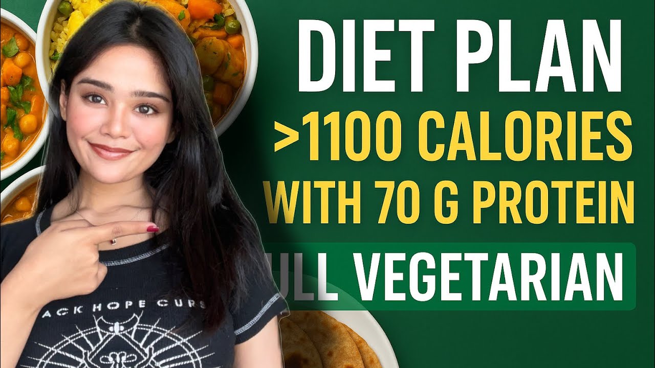 What I Eat in a Day | 70g+ Protein, 1100 Calories | vegetarian edition.