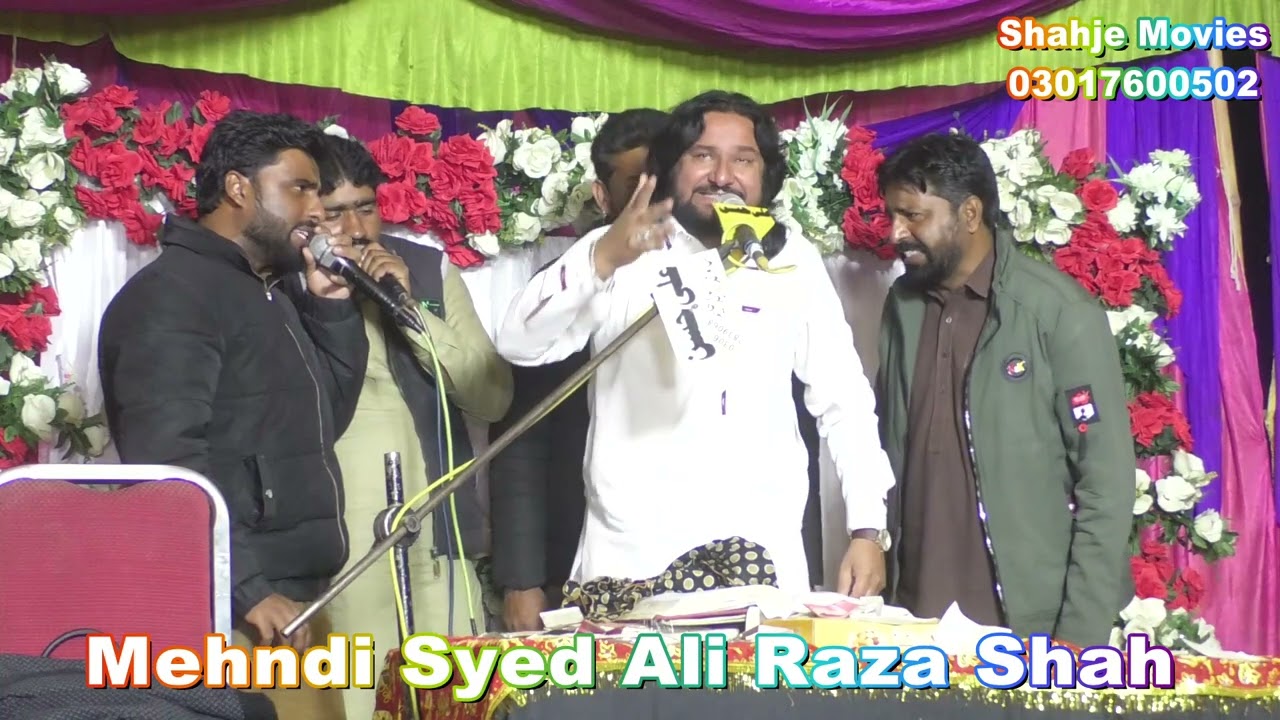 Zakir Mudassar Iqbal Jhamra Ka Naya Qasida Mehandi Program /Syed Ali Raza Shah Part 2/25/12/2025//