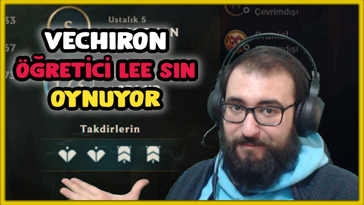 Vechiron - Öğretici Lee Sin (Faydalı İçerik ve Kaliteli Oyun)
