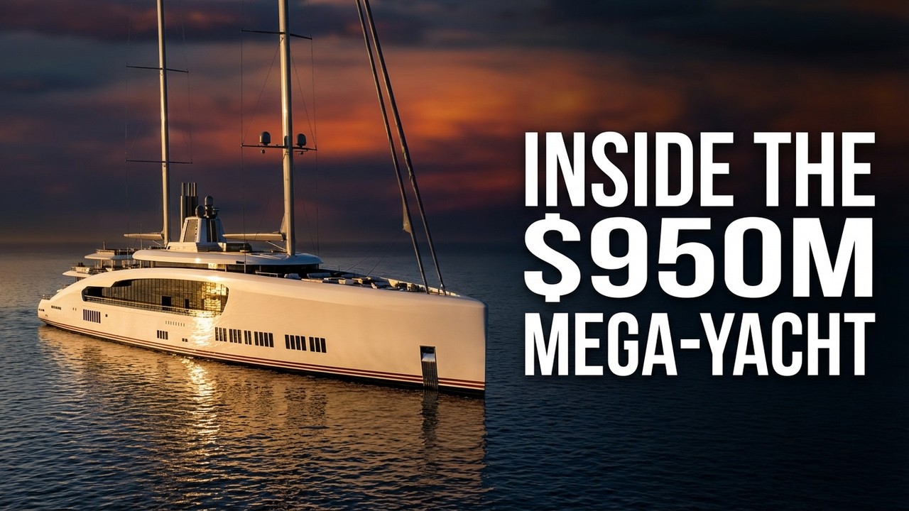 Inside The $950 Million Polar Star Yacht | Most Advanced Sailing Vessel Ever Built