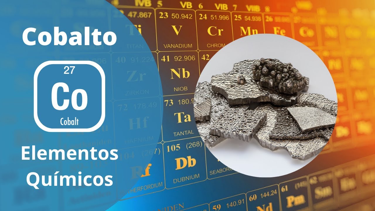 Os Elementos Qu&iacute;micos -  Cobalto
