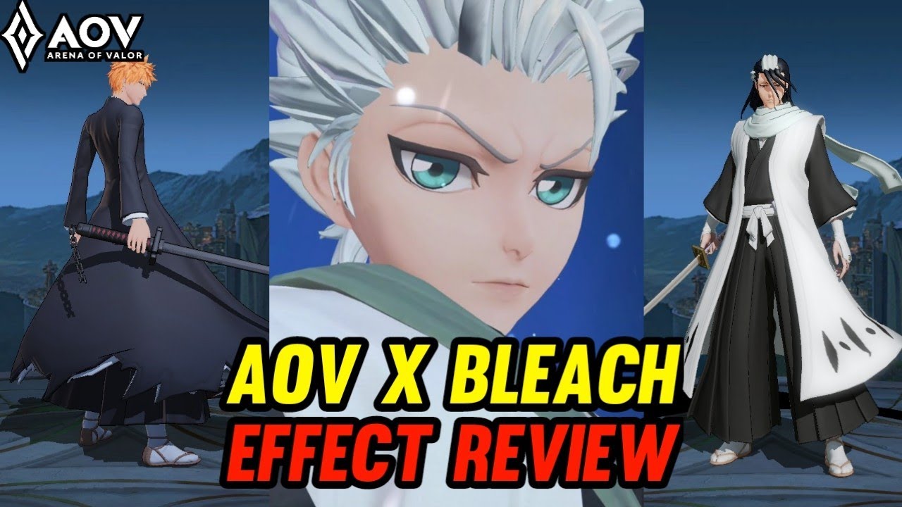 AoV : NEW SKIN AOV X BLEACH | EFFECT REVIEW - ARENA OF VALOR