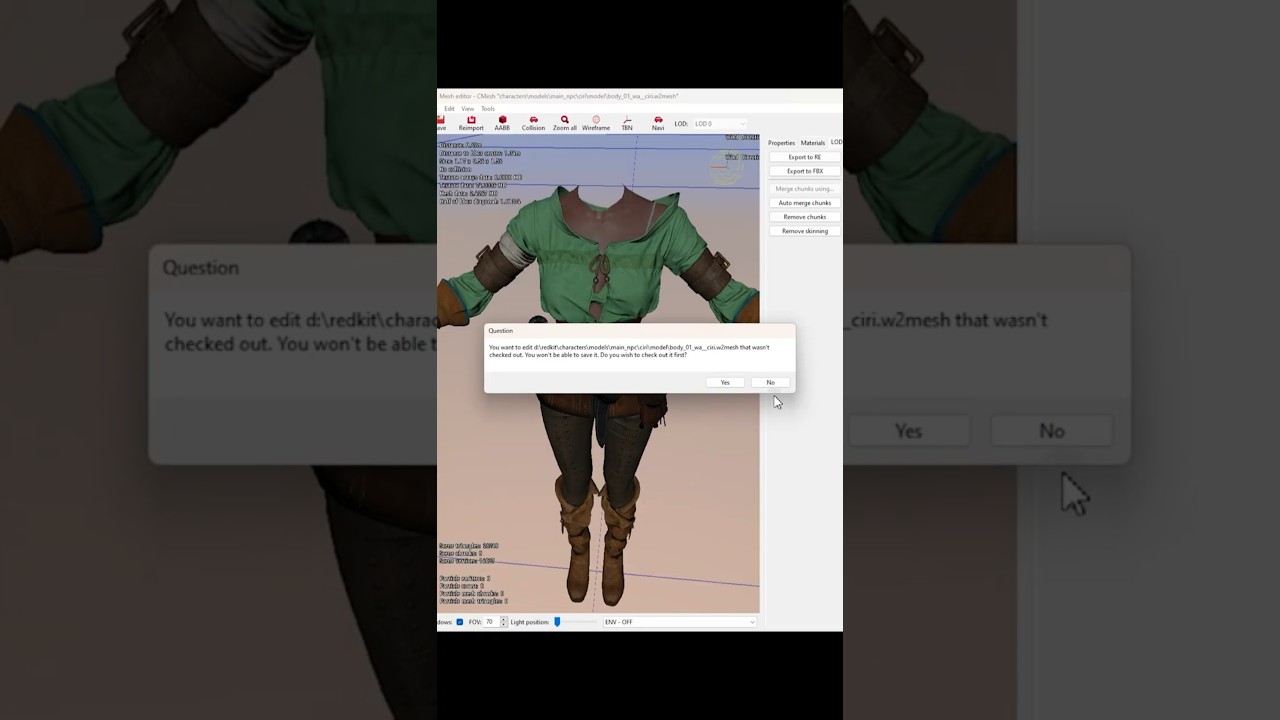 The Witcher 3: REDkit Modding Tool #redkit #thewitcher3
