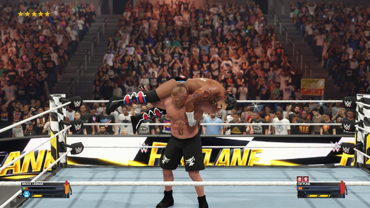 Collision at Fastlane | Brock Lesnar vs CM Punk – 2026 Showdown WWE 2K24