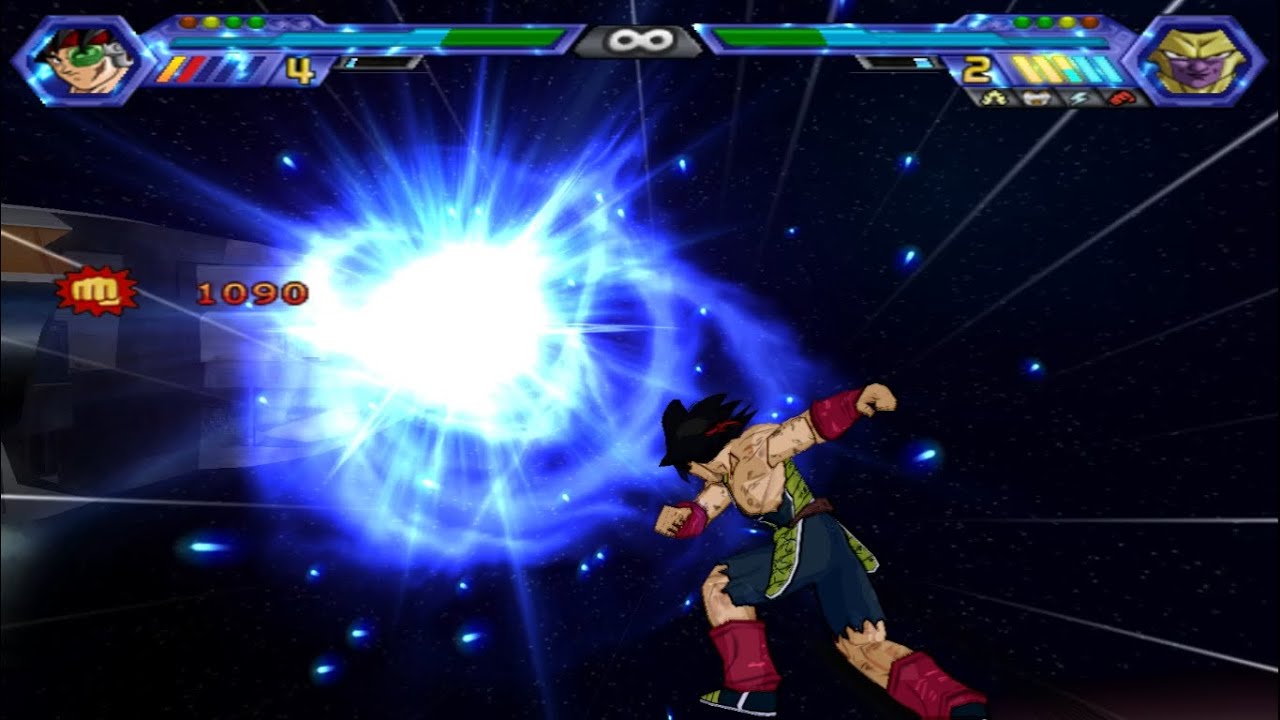 Dragon Ball Z: Budokai Tenkaichi 4 Latino - Bardock vs Freezer