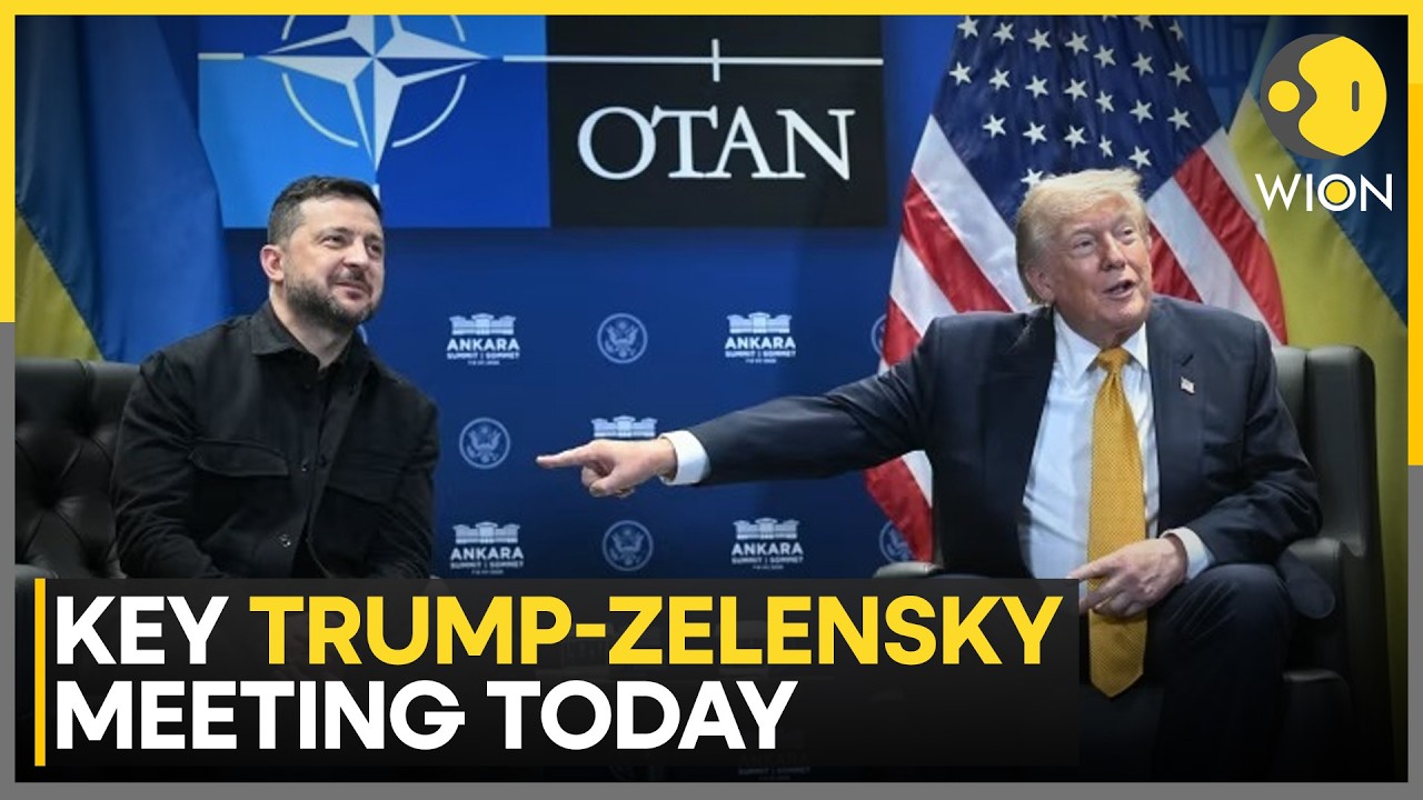 Trump-Zelensky Key Meeting Today; High-Stakes Talks Amid Russia-Ukraine War | WION
