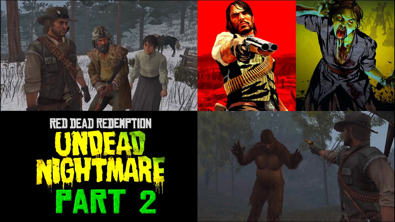 Red Dead Redemption 1 - Undead Nightmare - PS4 - 100% Platinum Walkthrough - A Sasquatch? -  Part 2