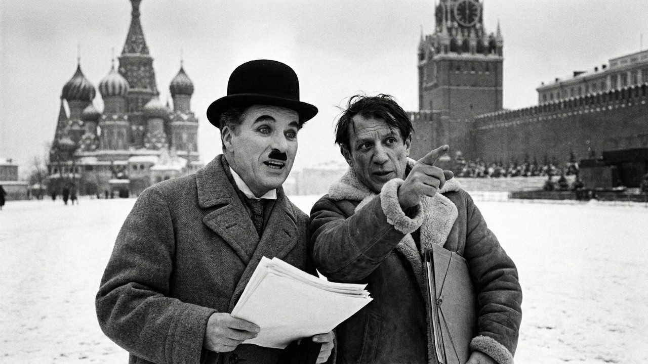 Charlie Chaplin Was At Moscow Trip When PICASSO Said 'Come Along' — Their Journey