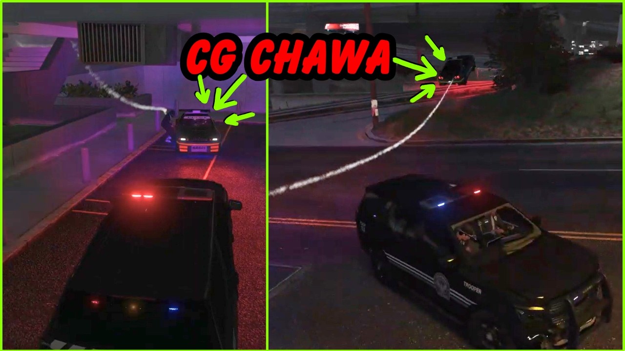 CG CHAWA Left the POLICE Speechless with His INSANE ESCAPE