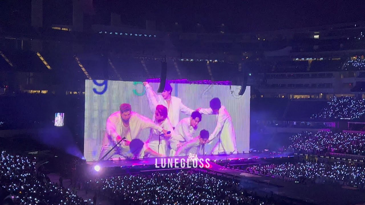 BTS Permission to Dance on Stage PTD LA Sofi Stadium - DNA full performance 211127 방탄소년단 FANCAM