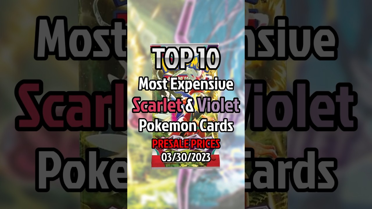 Top 10 Pokemon Scarlet & Violet cards 