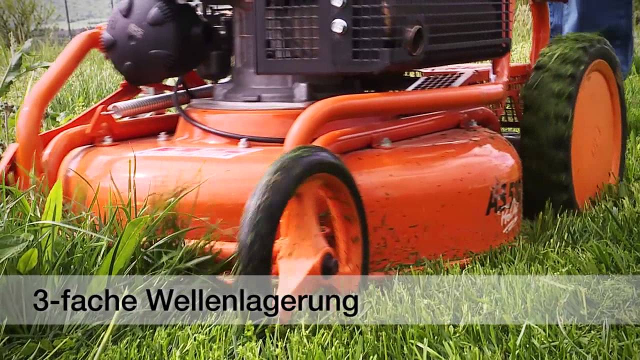 AS 510 Pro Clip Mulch-Rasenmäher in Aktion