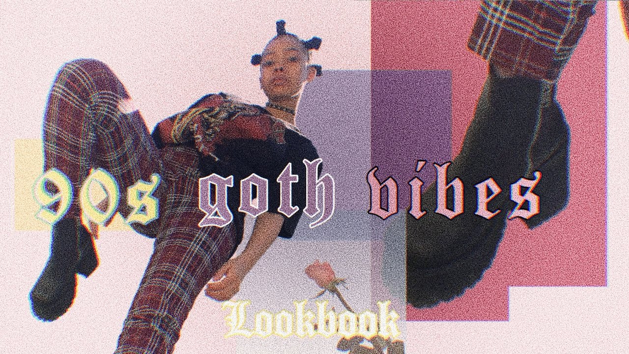 ⚡️90s goth vibes lookbook⚡️
