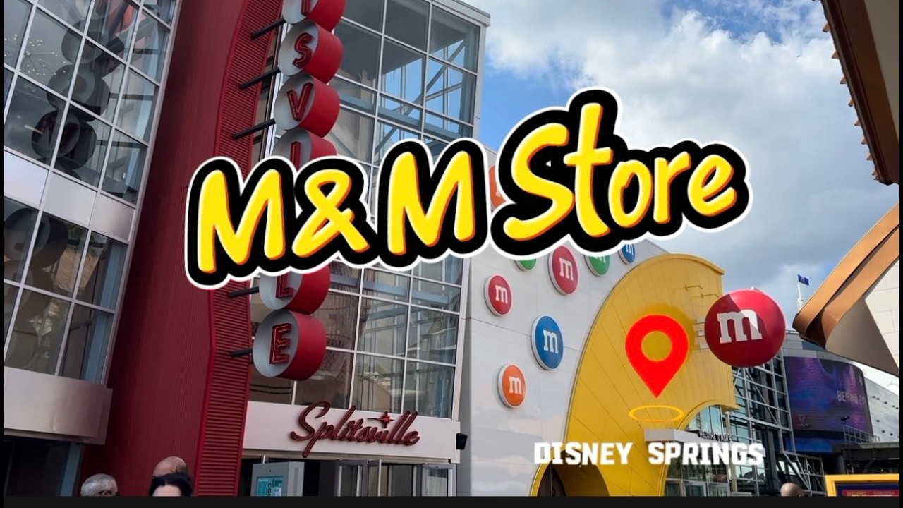 Shopping Day at M&M Store /Disney Springs FL