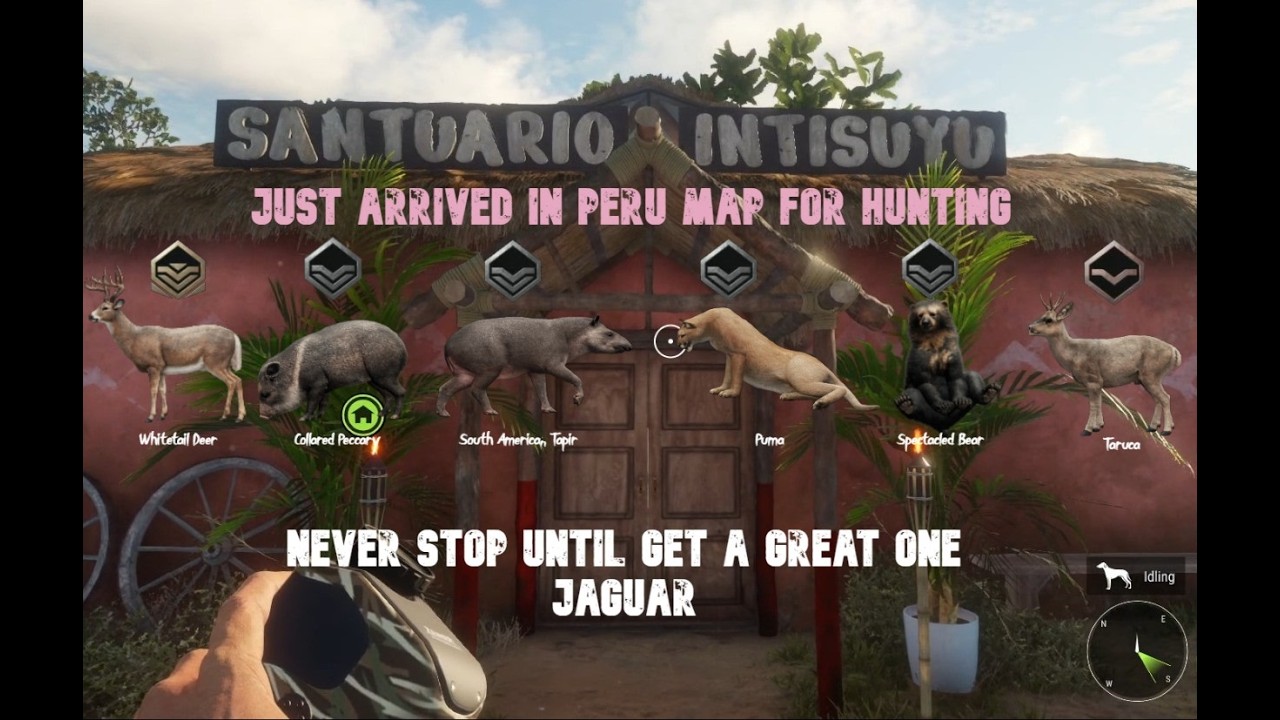 FIRSTLOOK Peru Hunting Reserve INTISUYU | Gameplay | Got a Gold in the First game