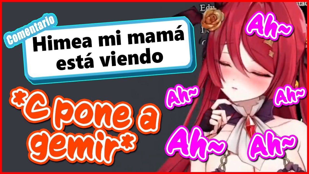 Himea trollea a su espectador con g3midos ante su mamá【Himea D'Almaria】
