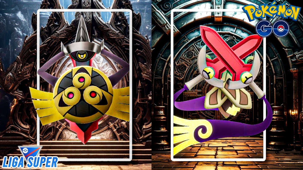 DISFRUTANDO QUE LES HAN MEJORADO SU BÁSICO ¡AEGISLASH Y DOUBLADE EN LIGA SÚPER!