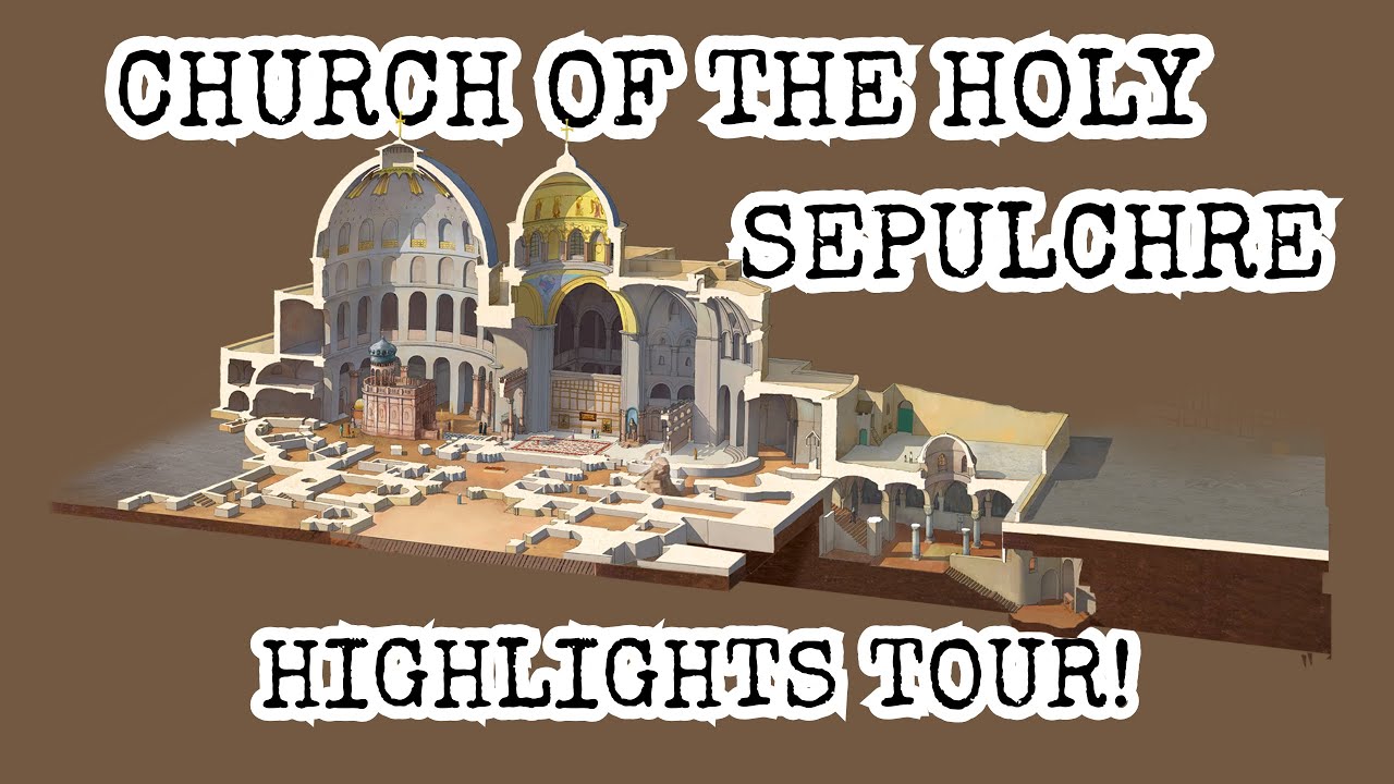 Church of the Holy Sepulchre Highlights Tour! Via Dolorosa! Golgotha, Crucifixion, Tomb of Jesus!