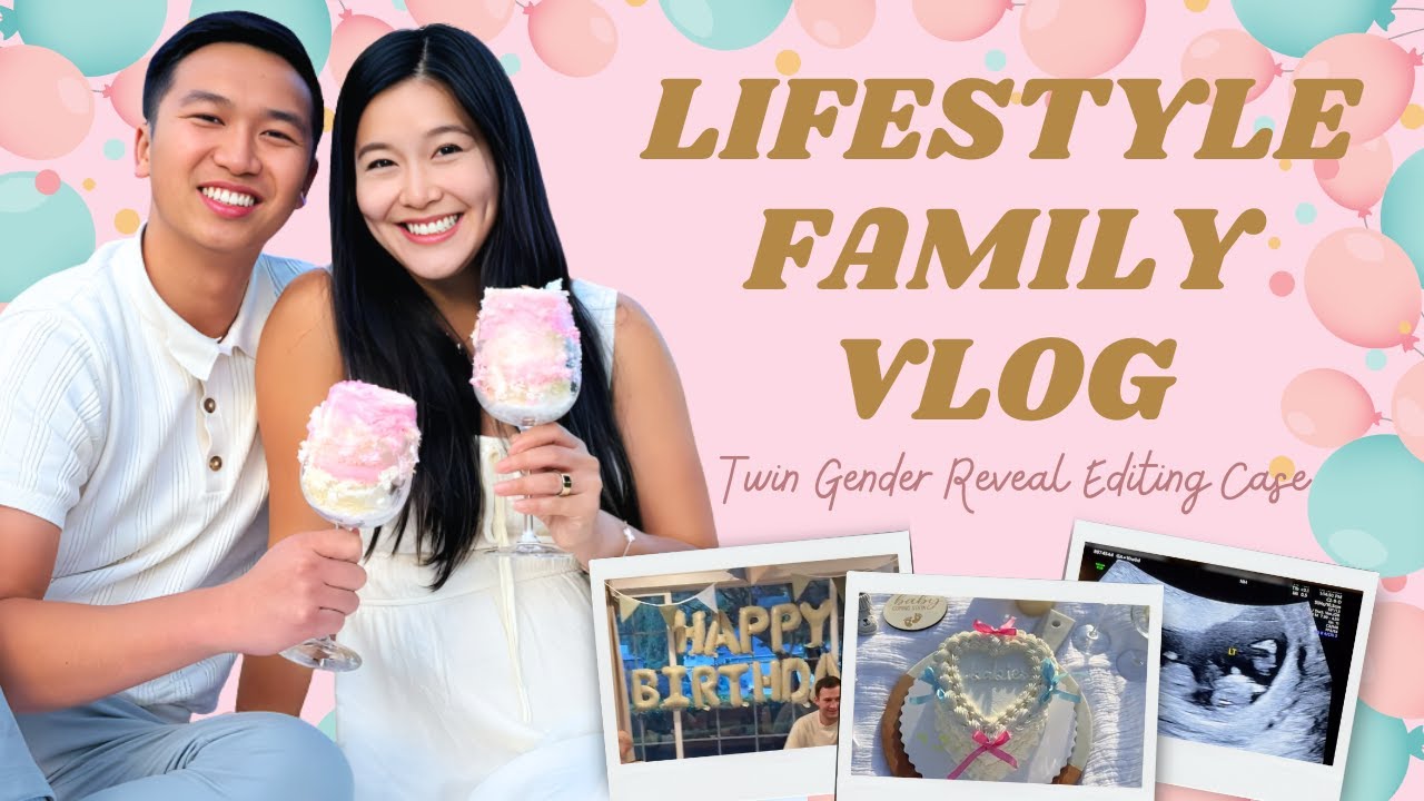 Lifestyle Family Vlog | Twin Gender Reveal | Video Editing Case