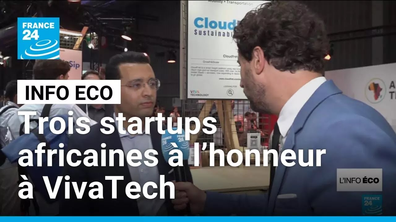 Trois startups africaines &agrave; l&rsquo;honneur &agrave; VivaTech &bull; FRANCE 24