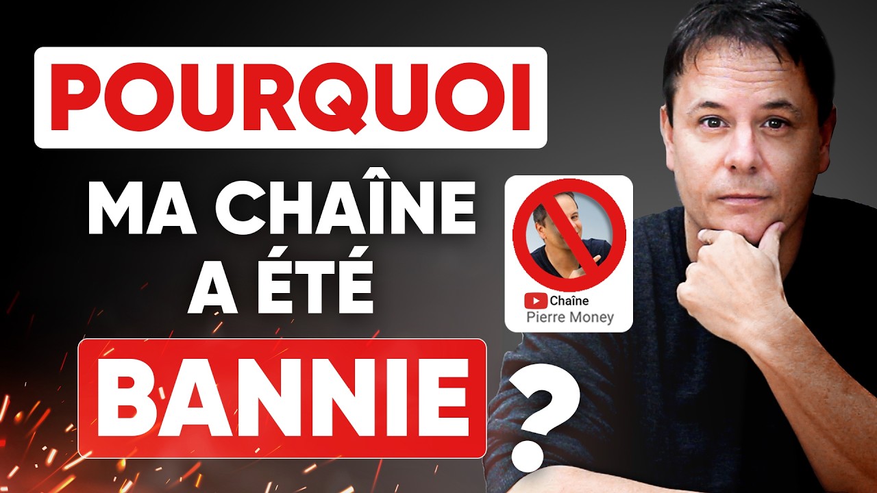 Ma chaîne a été bannie. Voici toute l'histoire