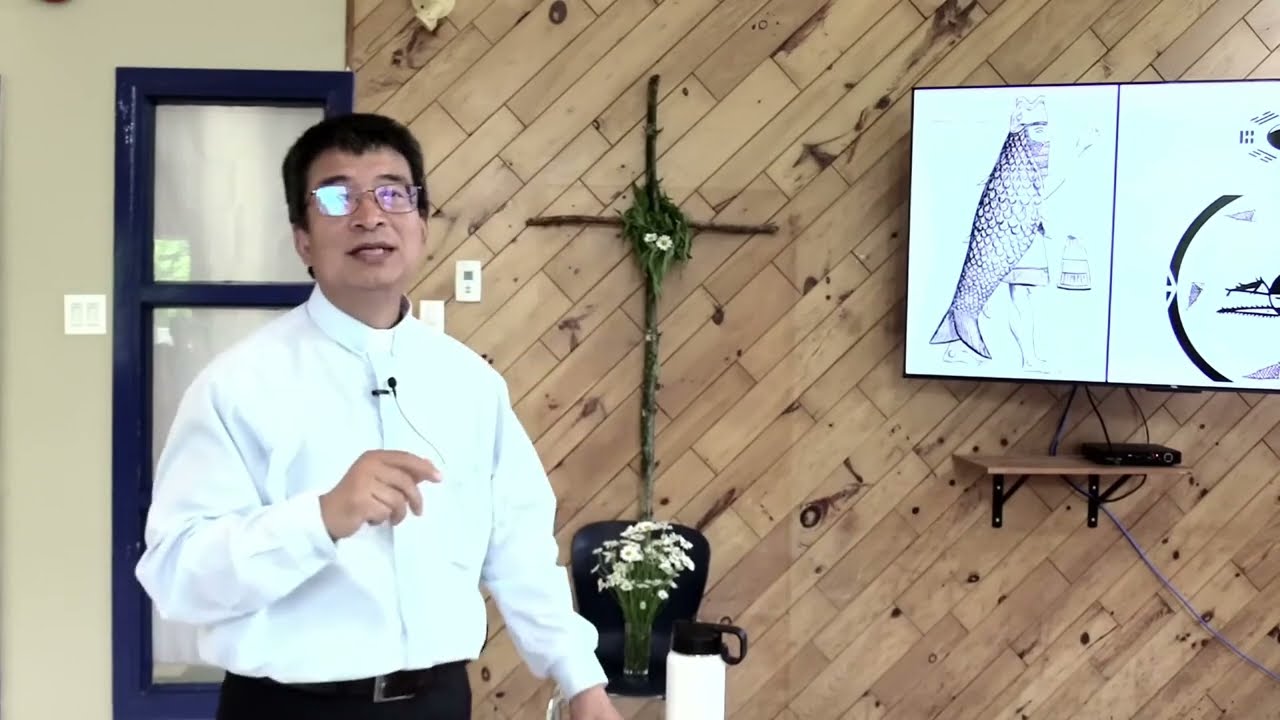 非利士人假神 vs. 太极图：非利士人的神大衮就是大鱼，太极图是两个大衮 | 圣经辩论