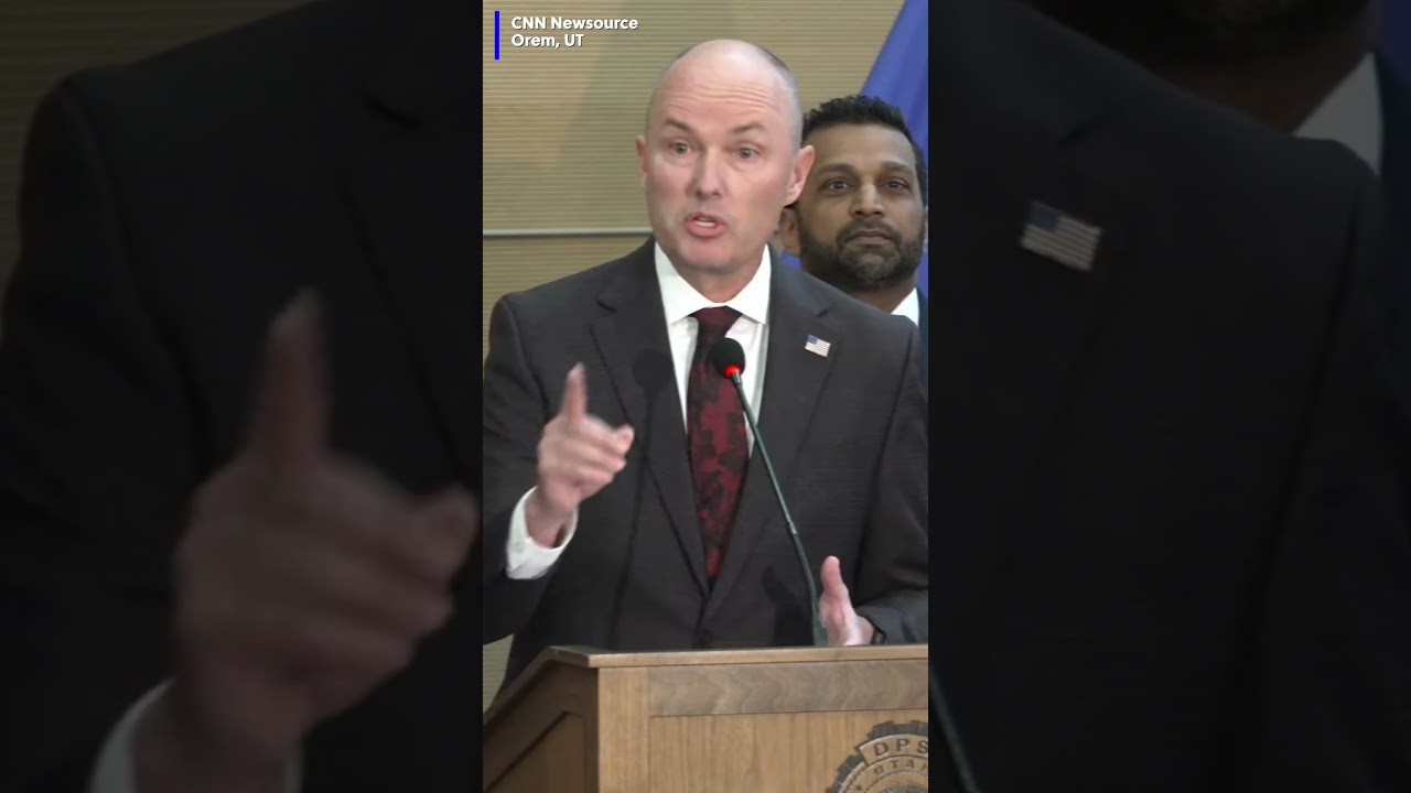 Governor Spencer Cox announced the suspect in the shooting death of Charlie Kirk is in custody.