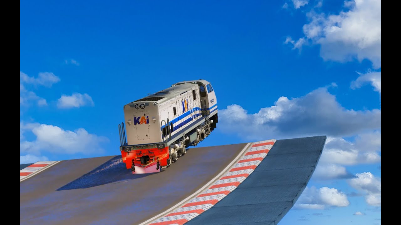 Kompilasi Lokomotif Terbang KAI RnB, WnB Salto ke Langit !