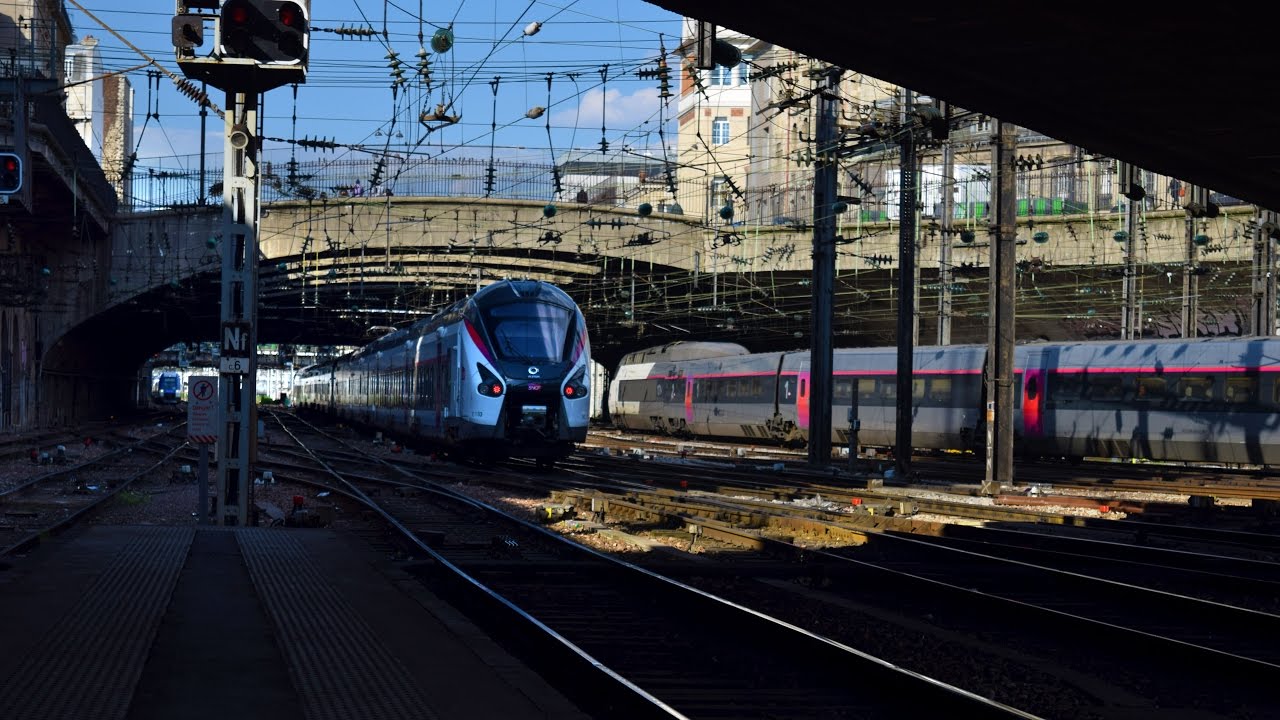 Timelapse en gare de Paris EST