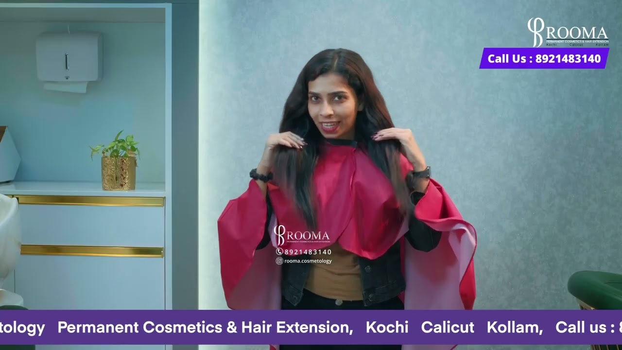 Renu Sudhi complete permanent makeover transformation at ROOMA Kochi 