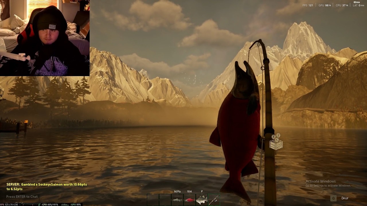 GONE FISHING Part 1 - The horrors attack, and yet we fish