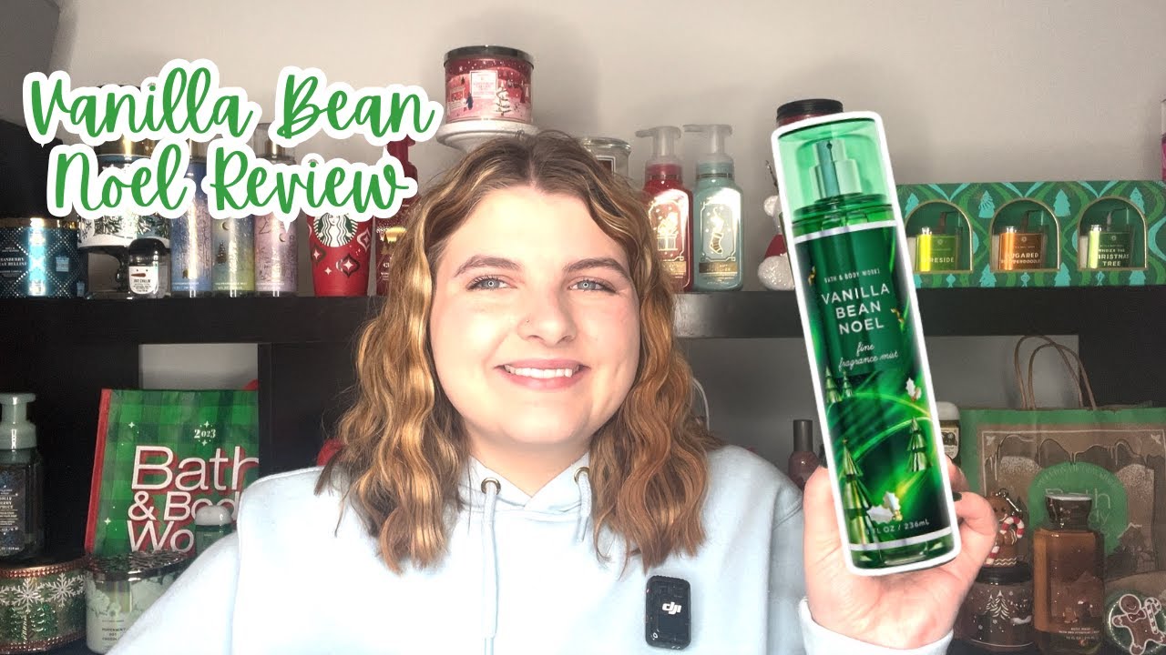 Vanilla Bean Noel Fragrance Mist Bath and Body Works Review