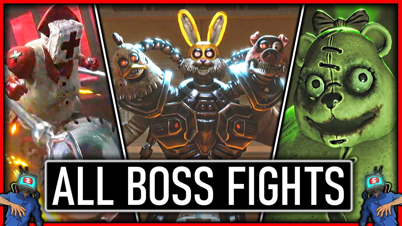 ALL BOSSES! | Dark Deception Chapter 4 All Bosses (Matron, JoyKill, Mama Bear & Trigger Teddies)
