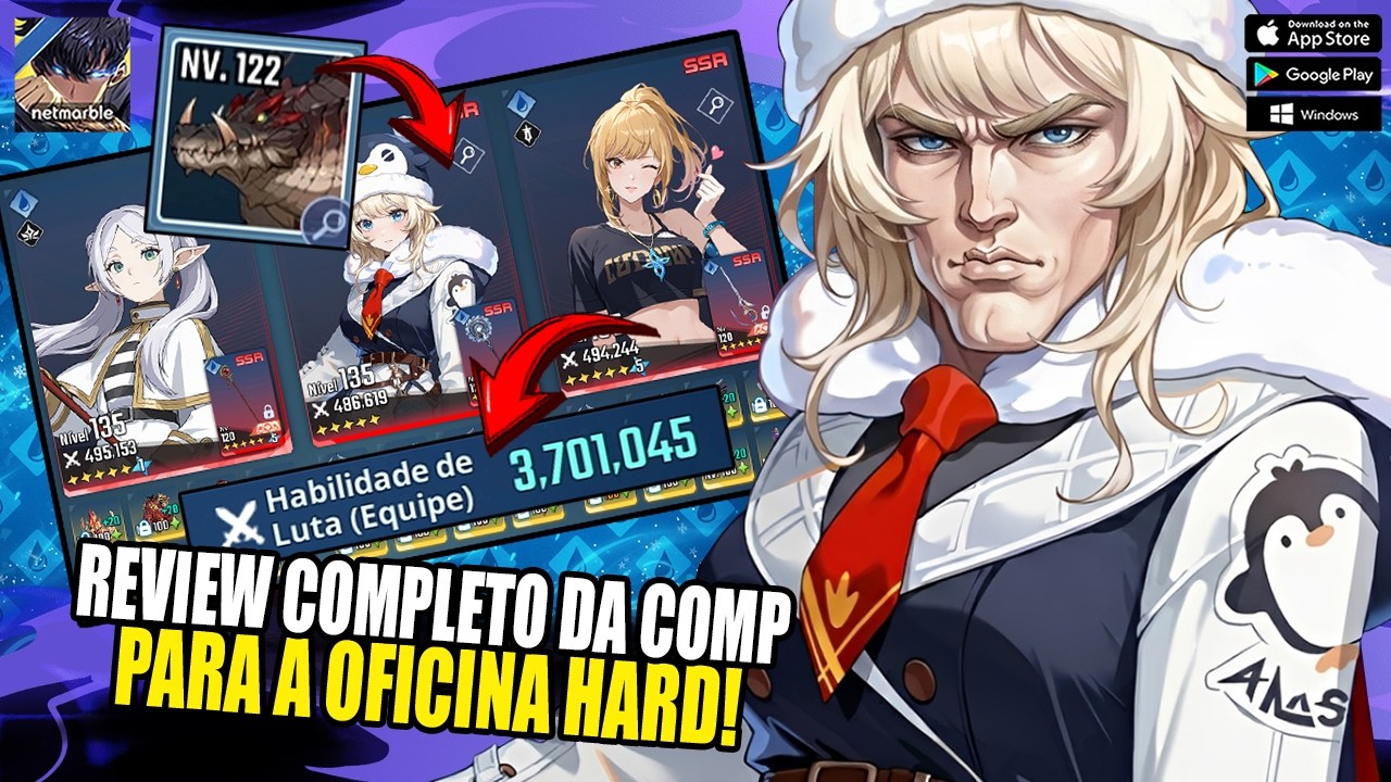 REVIEW DA MINHA COMP DE AGUA PARA A OFICINA HARD - 3M700K - SOLO LEVELING ARISE