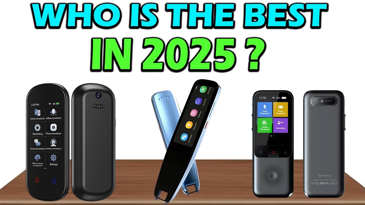 TOP 5 Best Voice Translators 2025 - Smart Language Translator Devices